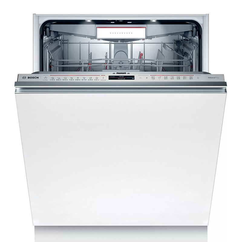 博世(bosch)全嵌式洗碗机15套中式碗篮 随心触开门 smv8zcx00c app智