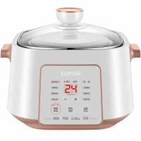 苏泊尔电炖锅 电炖盅 煲汤锅炖汤锅 隔水炖锅 DZ25YC828 2.5L 白色[2.5升白陶内胆]
