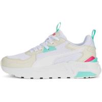 彪马(Puma)跑步鞋女款轻量缓震舒适潮流复古合成革拼接网眼女鞋