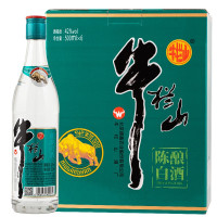 牛栏山 脖标陈酿 浓香型白酒 牛栏山 国标陈酿 日常口粮酒/送礼佳品 42度500mL 6瓶 脖标陈酿(1箱/提)