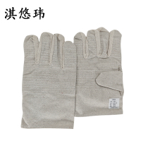 淇悠玮 帆布手套 QSB22 双