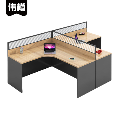 伟樽员工屏风工位双人位240*140*110cm张