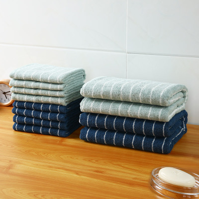 爱尚佳品第二件半价-纯棉浴巾毛巾套装成人婴儿浴巾男吸水R3011