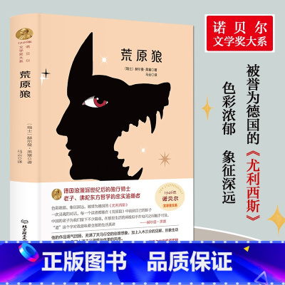 荒原狼 [正版]荒原狼赫尔曼黑塞原著完整无删减 1946年诺贝尔文学奖书系 北京理工大学出版社 德国浪漫派独行骑士世界文