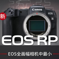 佳能(Canon)EOS RP 全画幅专业微单数码相机+RF 50mm F1.8 STM全画幅定焦镜头 小痰盂