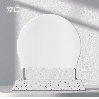 欢仁HR-H35 高弹硅胶泳帽(单位:个)白色