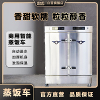 厨迈德 CZF-EBIDRS24 电热燃气蒸饭车 1200瓦大功率 380伏强劲动力 96升大容量 工程款宴会保温柜