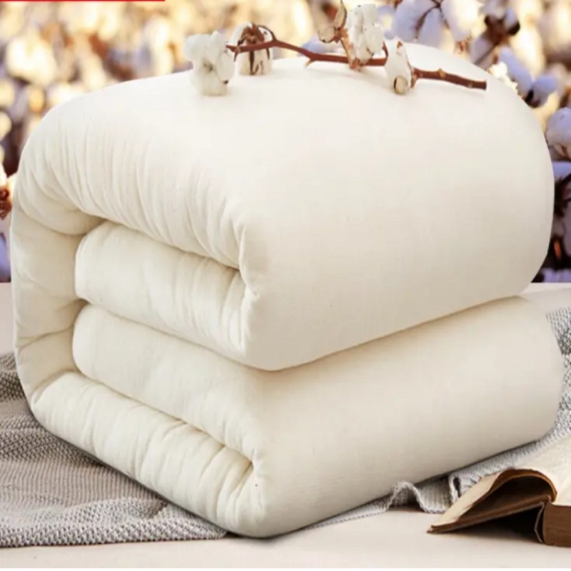 洛菲源 全棉包布白色棉花被芯 规格150*210/2.75kg 条