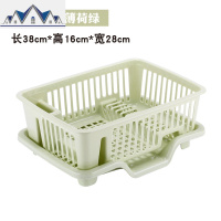 厨房放碗架塑料沥水架滴水碗碟碗筷杯子架家用置物架收纳盒收纳篮 三维工匠