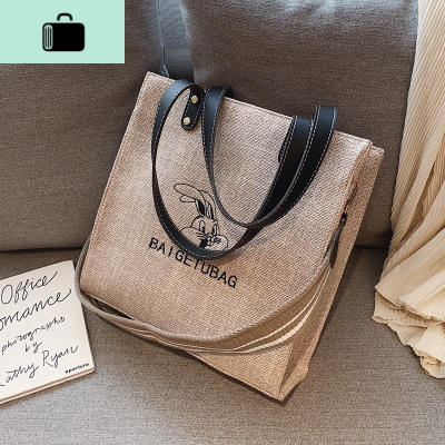 单肩大包包女2020新款潮韩版百搭斜挎包简约时尚手提包洋气托特包NEW LAKE女斜挎包