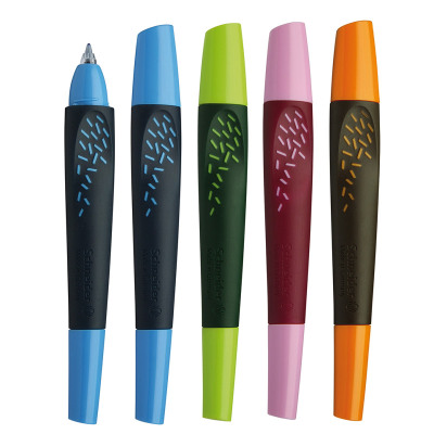 施耐德(Schneider)妙趣男生女生正姿软握笔直液式中性笔走珠笔0.7mm