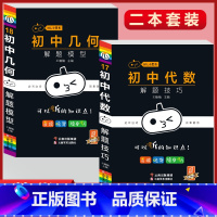 [几何+代数]2本套装 初中通用 [正版]小黑书初中全套小四门初中必背知识点人教版考试重点速记暗记语文数学英语物理化学生