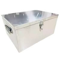 瑾如云海 不锈钢存放箱 不锈钢存储箱 不锈钢箱子 500*500*500mm 个