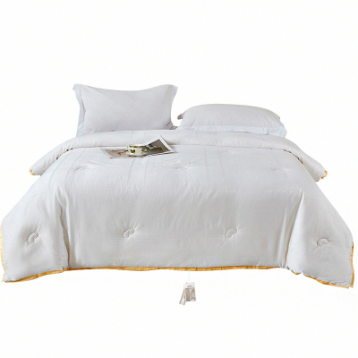 绵族世家(mianzushijia) MZSJ-X3194 200×230cm 双A全棉提花豆绒被 (单位:床) 白色