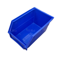翌嘉YJ4121720 背挂式元件盒壁挂塑料物料盒 蓝色 220*140*120