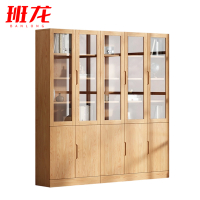 班龙办公柜5门台