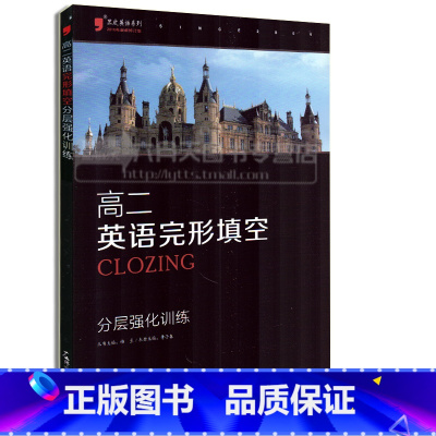 [正版]高二英语完形填空 分层强化训练黑皮英语系列 高中英语专项练习分题型强化高中英语完形填空专项训练进阶集训 高中英