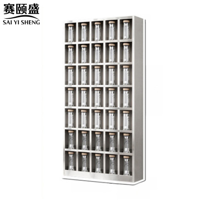 赛颐盛不锈钢水杯柜35格1800*900*250mm(201)台