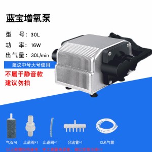 鱼缸加氧气泵气泡石气盘增氧细化鱼缸气头沙头气泡石