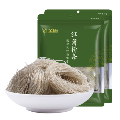 金唐(KTANG)红薯粉丝红薯粉条360g*2袋南北干货袋装酸辣粉火锅粉