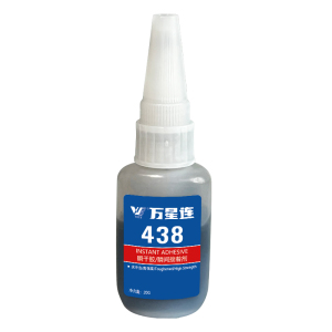 万星连 快干胶 438胶20g 10支/盒