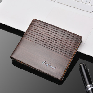 Ceba短款钱包男 时尚商务男钱包男款皮夹子men wallet