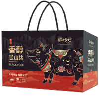 25年鲜颂坊黑猪肉598型-猪事如意