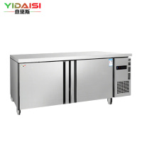 意黛斯 商用双温保鲜工作台操作台1.8米厨房冰柜商用冰箱1.8*0.76*0.8M双温款YDS-ZLGZT-1.8S