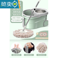 敬平拖把家用免手洗干湿两用木地板挤水懒人地拖布瓷砖一拖拖地器净