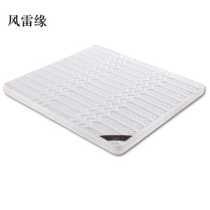 风雷缘椰棕床垫家用棕垫8cm防螨抗菌(0胶水天然椰棕+软硬两用+全拆洗)1800mm*2000mm