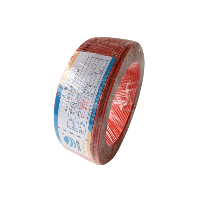 津达 铜芯软电线BVR2.5红色450/750V 米