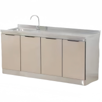 依韵珂不锈钢橱柜160*50*82cm台