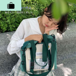 帆布包女斜挎包日系小清新单肩包潮袋子学生上课包2020网红包包NEW LAKE