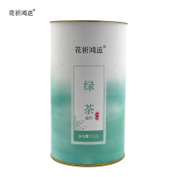 花祈鸿运绿茶扁针250g桶