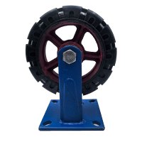 昌赞 重型橡胶定向轮 12寸 个