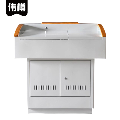 伟樽钢制讲台105*73*100cm张