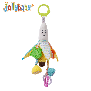 jollybaby婴儿车载玩具挂件新生儿摇铃推车玩具宝宝床铃1岁0-6月