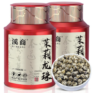 2026新茶茉莉花茶茉莉龙珠茶叶小龙珠特级浓香香珠大白毫绣球罐装