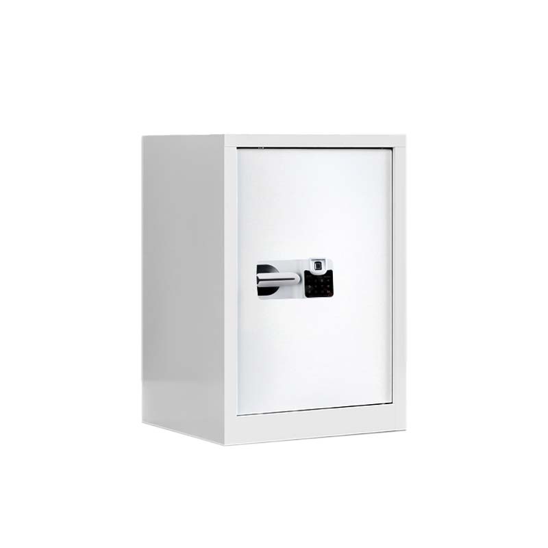 铭威盾保密柜财务档案柜文件柜办公室资料储物柜保险柜电子密码国保锁单门白色-国保指纹锁常规