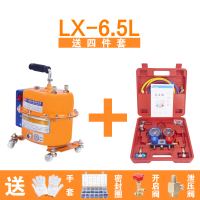 汽车空调抽真空泵 轮胎打气冷媒加注抽打两用真空泵冰箱维修工具 990抽打两用+可调双油表送赠品