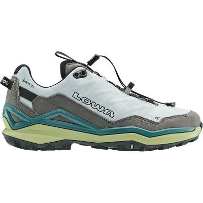LOWA男款防水透气轻量化GTX徒步鞋户外登山鞋灰绿
