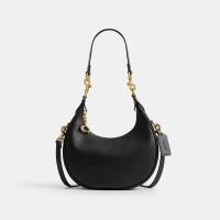 COACH GLOVETANNED JONIE BAG 22女单肩斜挎包 全皮质感便捷开合 月牙包