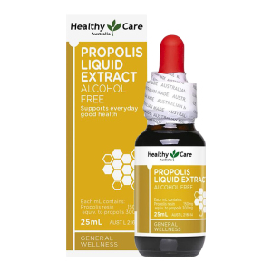 Healthy Care澳世康蜂胶滴剂滴液25ml/瓶装 澳洲原装进口 黑蜂胶液提取液 内服外用 增强免疫