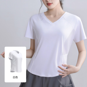 夏季新款后背网纱款式健身短袖户外跑步运动短袖T恤瑜伽服