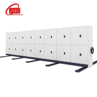 DXBG钢制档案架密集柜档案室密集架手摇式移动档案柜文件柜资料柜一列八组每立方单价