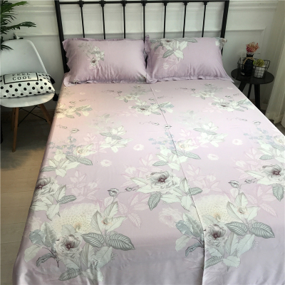 美帮汇夏季60支床单单件床罩床笠单双人学生宿舍被单1.51.8m床