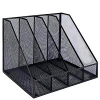 华钻 HZ-05 四栏 金属文件框 (计价单位:只) 黑色