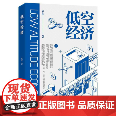 精装 低空经济 罗军 通用航空低空飞行器低空指挥平台配套服务企业参考书籍 常态化飞行低空空域开放发展热点难点问题探讨