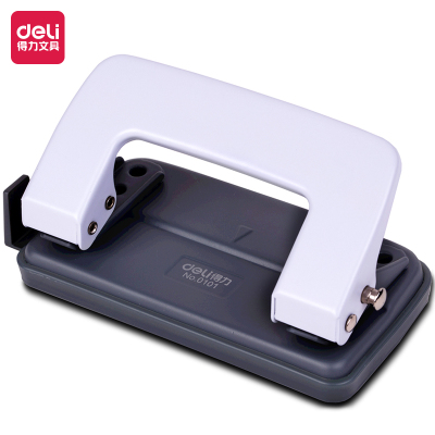 得力(deli）0101二孔打孔机12页打孔机打洞机打孔器打洞器
