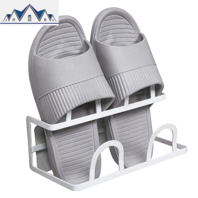 浴室拖鞋架壁挂卫生间后收纳洗手间墙上沥水挂架厕所置物架 三维工匠